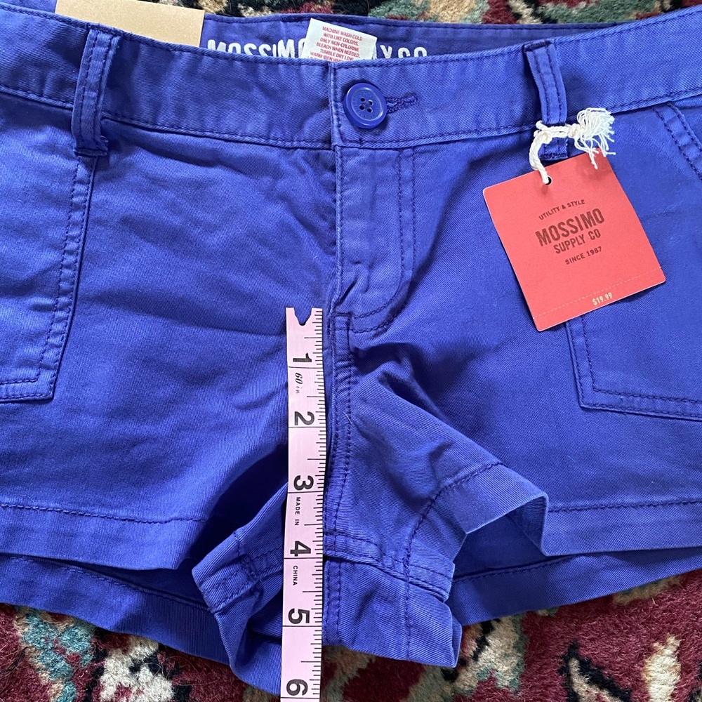 Mossimo Supply Co. Blue Shorts Size 9, but fits like a 6 - Picture 10 of 11